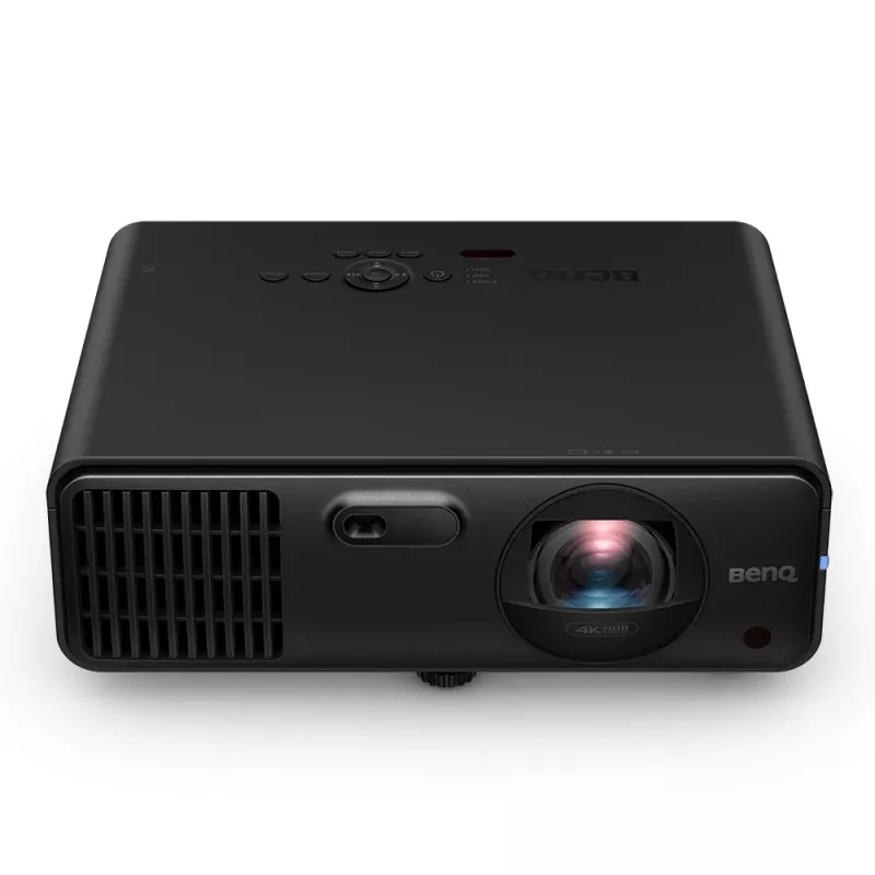 Projetor de curta distância BenQ LK835ST — DLP 4K (4096×2400), 4000 ANSI Lumen, laser, relação de projeção 0,69–0,83, foco motorizado, preto