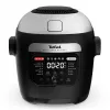 Panela elétrica multifunções Tefal Multicook Actifry MY741CF0, 6 L, 1334 W, aço inoxidável/preto