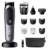 Braun All-in-One Series 7 AIO7560 kit multigroomer, preto/cinzento