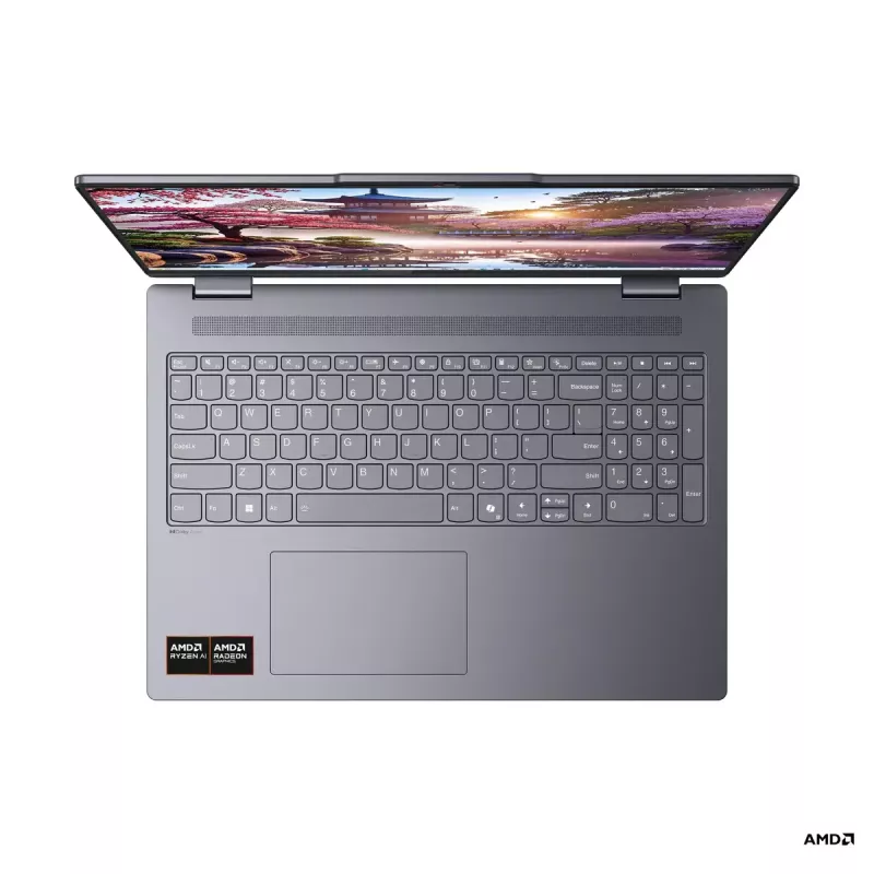 Portátil conversível Lenovo IdeaPad 5 2-in-1 16AKP10 — 16 inch WUXGA IPS Touch, AMD Ryzen AI 7, 16 GB, 512 GB SSD, AMD Radeon 860M
