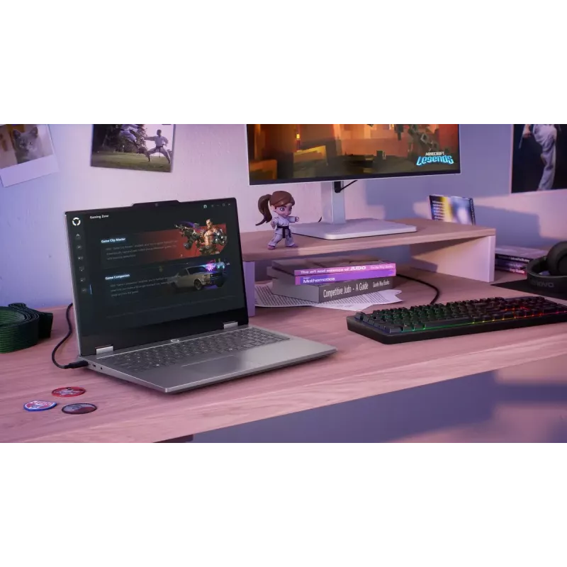 Portátil Lenovo LOQ 15IRX10 — 15,6 polegadas FHD IPS antirreflexo, Intel Core i5-13450HX, 16 GB DDR5, 1 TB SSD, NVIDIA GeForce RTX 5060 8 GB, Windows 11 Home