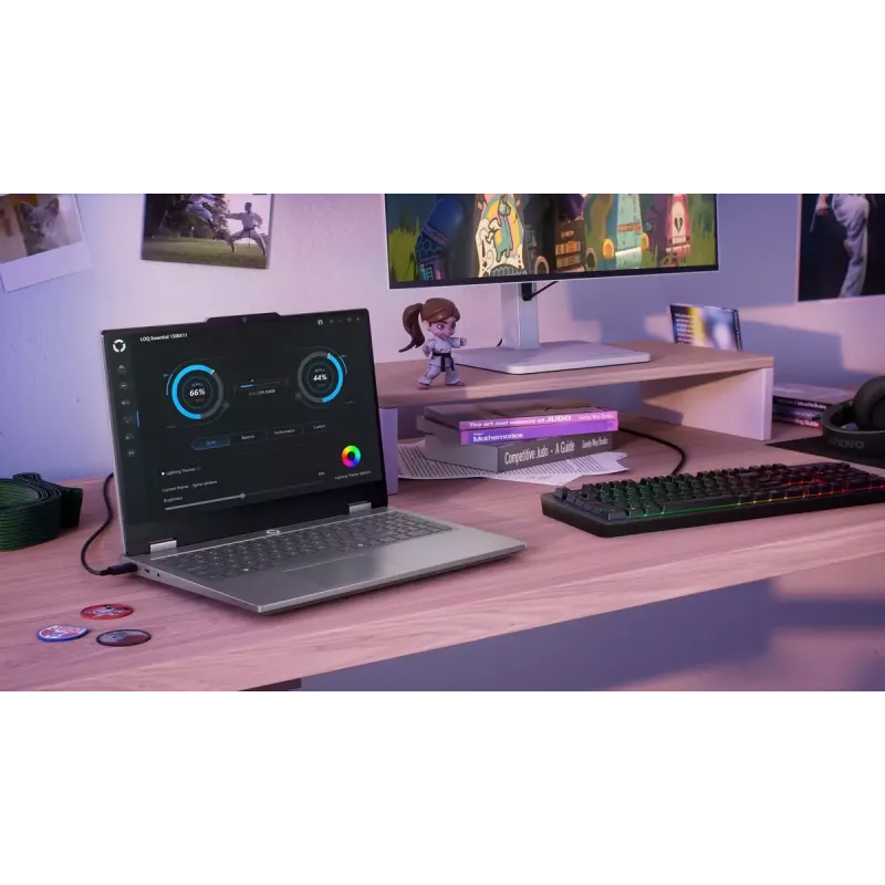 Portátil Lenovo LOQ 15IRX10 — 15,6 polegadas FHD IPS antirreflexo, Intel Core i5-13450HX, 16 GB DDR5, 1 TB SSD, NVIDIA GeForce RTX 5060 8 GB, Windows 11 Home