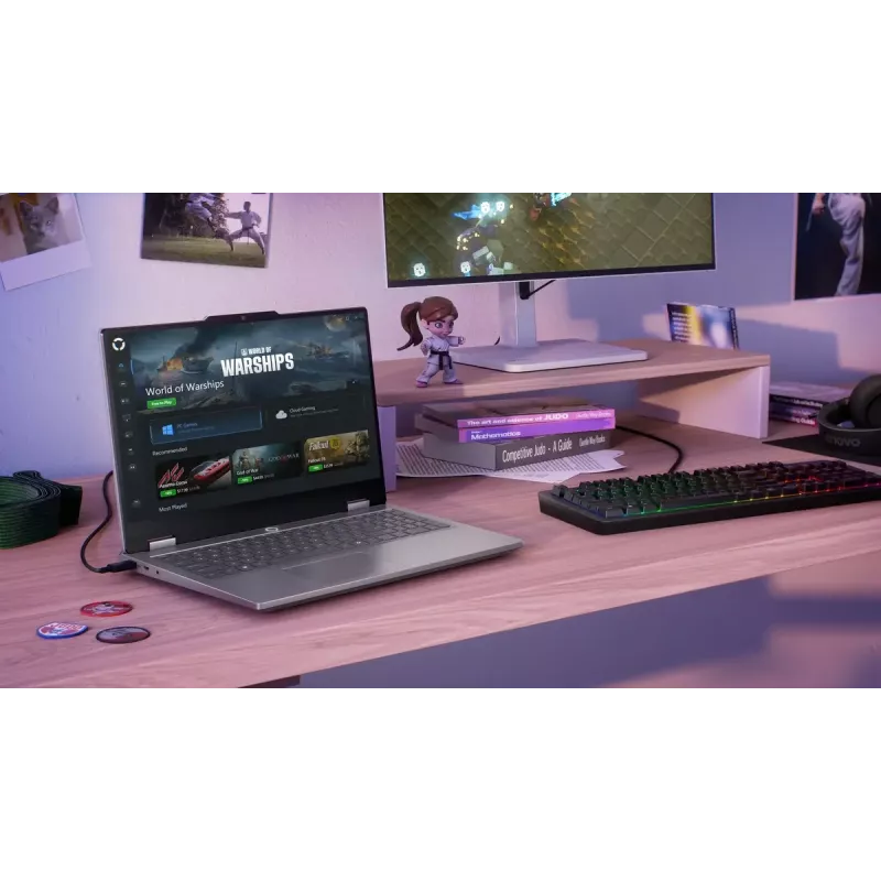 Portátil Lenovo LOQ 15IRX10 — 15,6 polegadas FHD IPS antirreflexo, Intel Core i5-13450HX, 16 GB DDR5, 1 TB SSD, NVIDIA GeForce RTX 5060 8 GB, Windows 11 Home