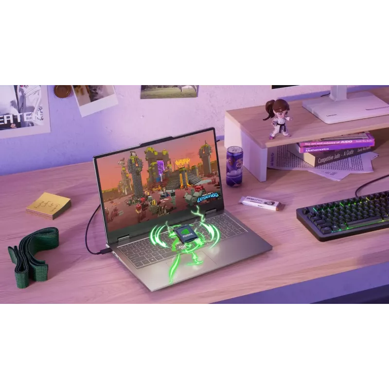 Portátil Lenovo LOQ 15IRX10 — 15,6 polegadas FHD IPS antirreflexo, Intel Core i5-13450HX, 16 GB DDR5, 1 TB SSD, NVIDIA GeForce RTX 5060 8 GB, Windows 11 Home