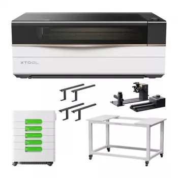 Máquina de gravação a laser xTool P3 80W All-in-One-Kit, modelo P3-AIO
