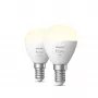 Philips Hue White E14 Luster lâmpada LED, P45, 5,7 W, 470 lm (2 un.)