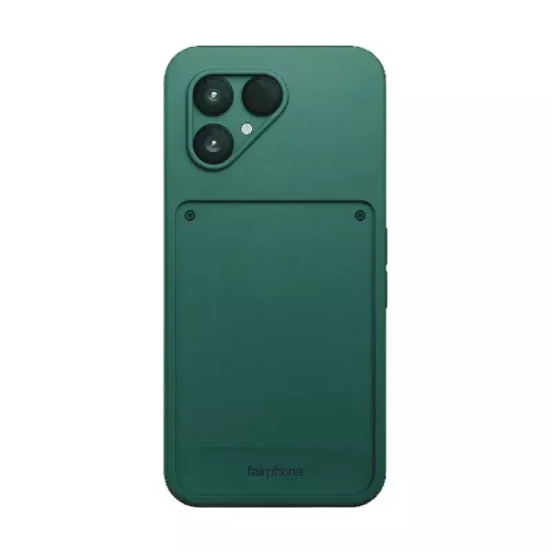 Fairphone Case v1 F6CASE-1GR-WW1 capa de proteção para Fairphone (Gen. 6), de plástico, verde floresta