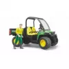 Veículo de brincar BRUDER John Deere Gator XUV 855D com condutor