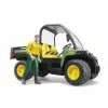 Veículo de brincar BRUDER John Deere Gator XUV 855D com condutor