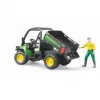 Veículo de brincar BRUDER John Deere Gator XUV 855D com condutor