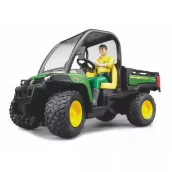 Veículo de brincar BRUDER John Deere Gator XUV 855D com condutor