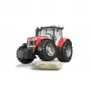 Trator de brincar BRUDER Massey Ferguson 7624