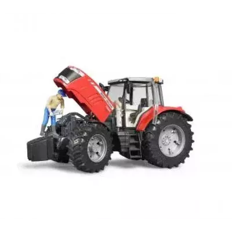 Trator de brincar BRUDER Massey Ferguson 7624