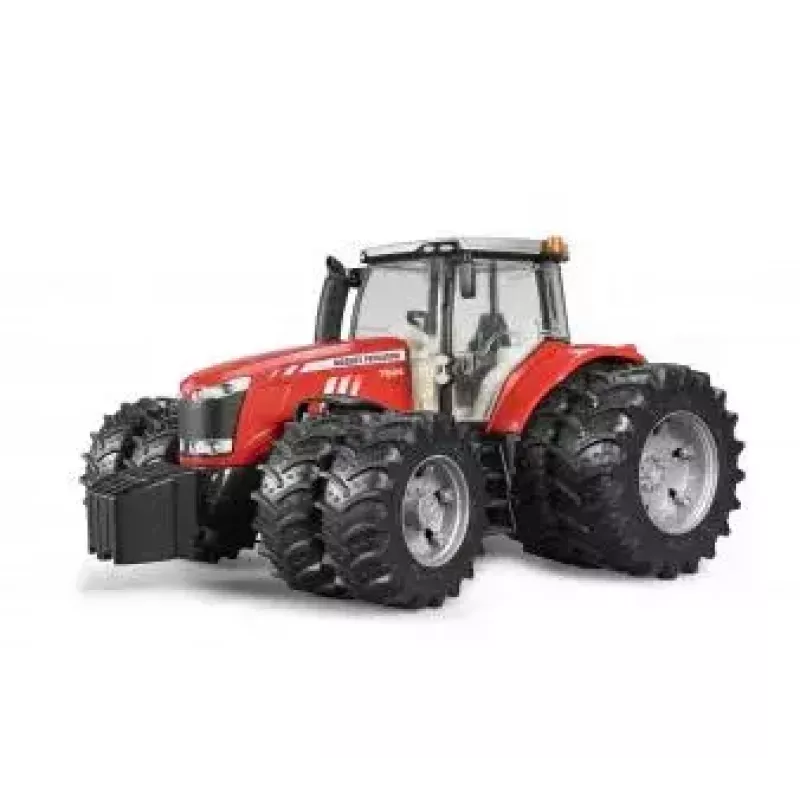 Trator de brincar BRUDER Massey Ferguson 7624