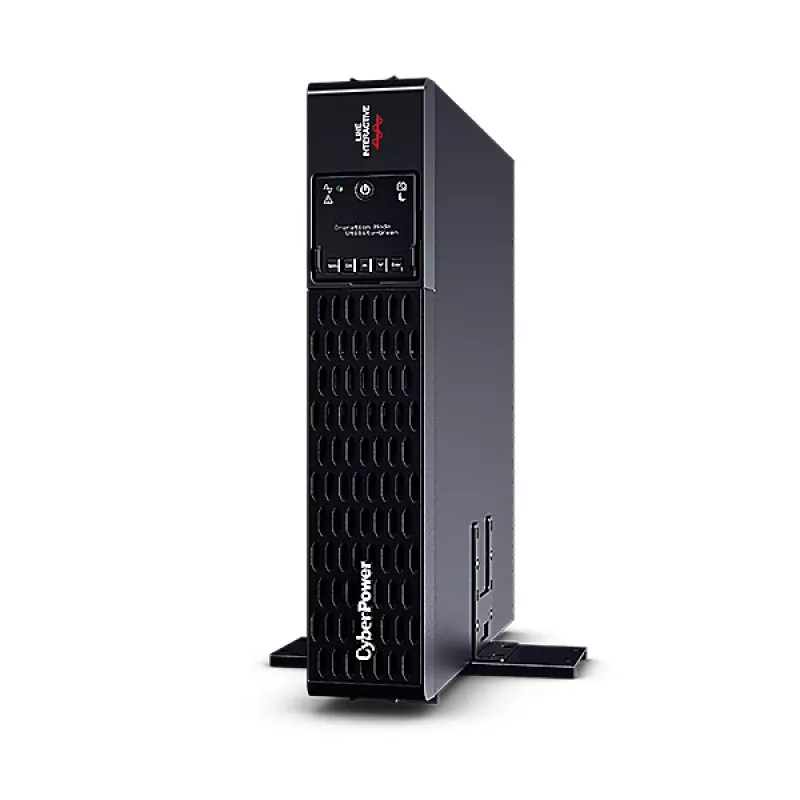 UPS CYBERPOWER PR1500ERT2U 1,5 kVA / 1500 W, Line-Interactive, onda sinusoidal pura, 10 tomadas C13, rack 2U