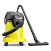 Aspirador de líquidos e pós Karcher KWD 3 V-17/4/20/F — 17 L, 1000 W, aspiração a seco e a húmido, mangueira de 2 m