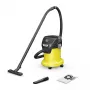 Aspirador de líquidos e pós Karcher KWD 3 V-17/4/20/F — 17 L, 1000 W, aspiração a seco e a húmido, mangueira de 2 m