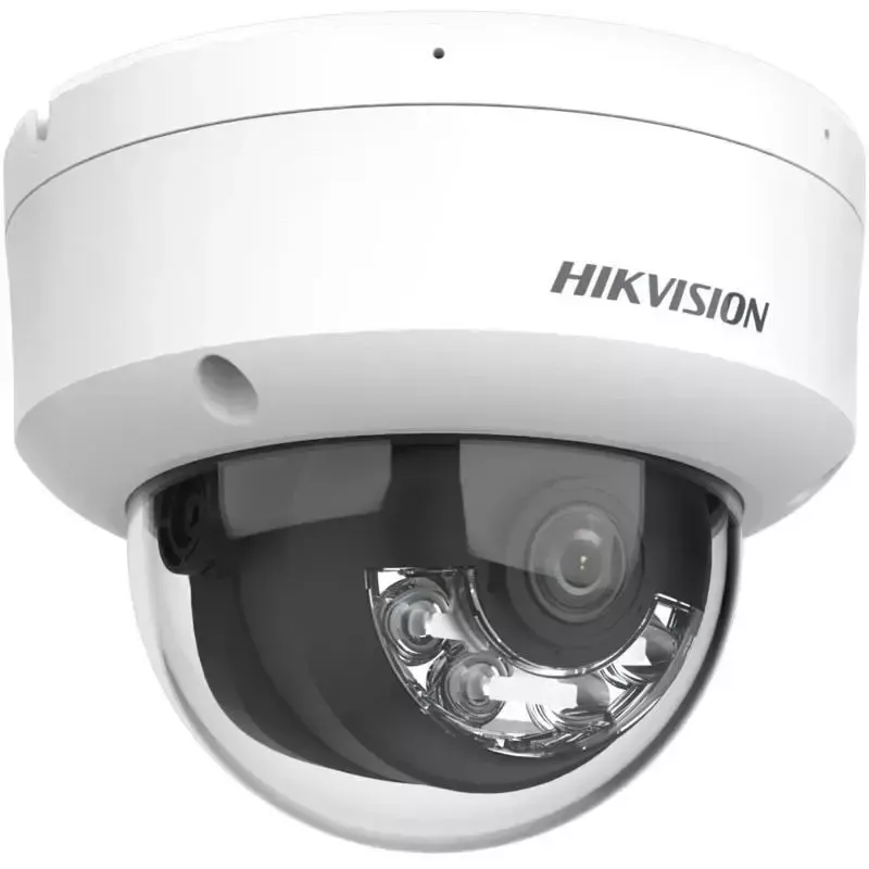 Câmara dome de segurança IP Hikvision DS-2CD1143G2-LIU 4 MP, objetiva 2,8 mm, PoE, IP67, WDR 120 dB, IR 30 m