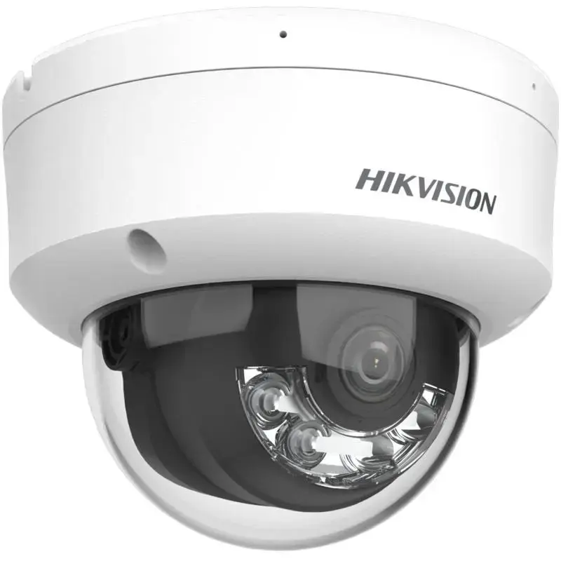 Câmara dome de segurança IP Hikvision DS-2CD1143G2-LIU 4 MP, objetiva 2,8 mm, PoE, IP67, WDR 120 dB, IR 30 m