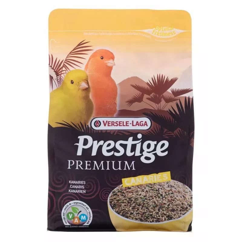 Versele-Laga Prestige Premium Canaries alimento para canários, 800 g