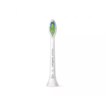 Cabeças de escova de dentes Philips HX6068/87 Optimal White, 8 unid., branco, dureza média das cerdas, intervalo de substituição de 3 meses