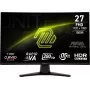 Monitor de computador MSI MAG 274CXF 68,6 cm (27 polegadas) 1920 x 1080 píxeis Full HD preto
