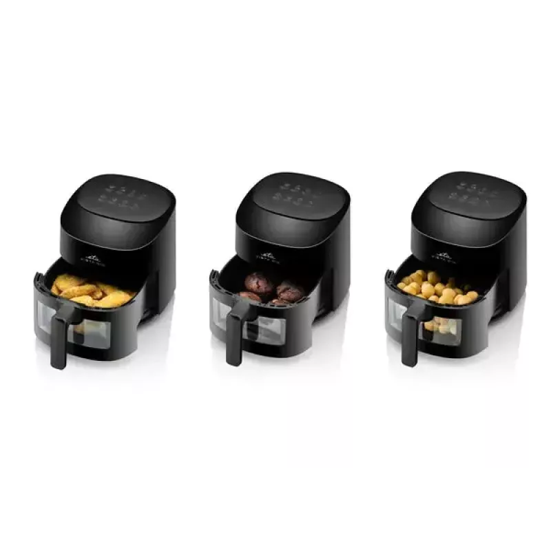 Fritadeira de ar quente Eta Vista Digi Single 4,3 l 1300 W Preto