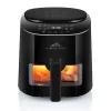 Fritadeira de ar quente Eta Vista Digi Single 4,3 l 1300 W Preto
