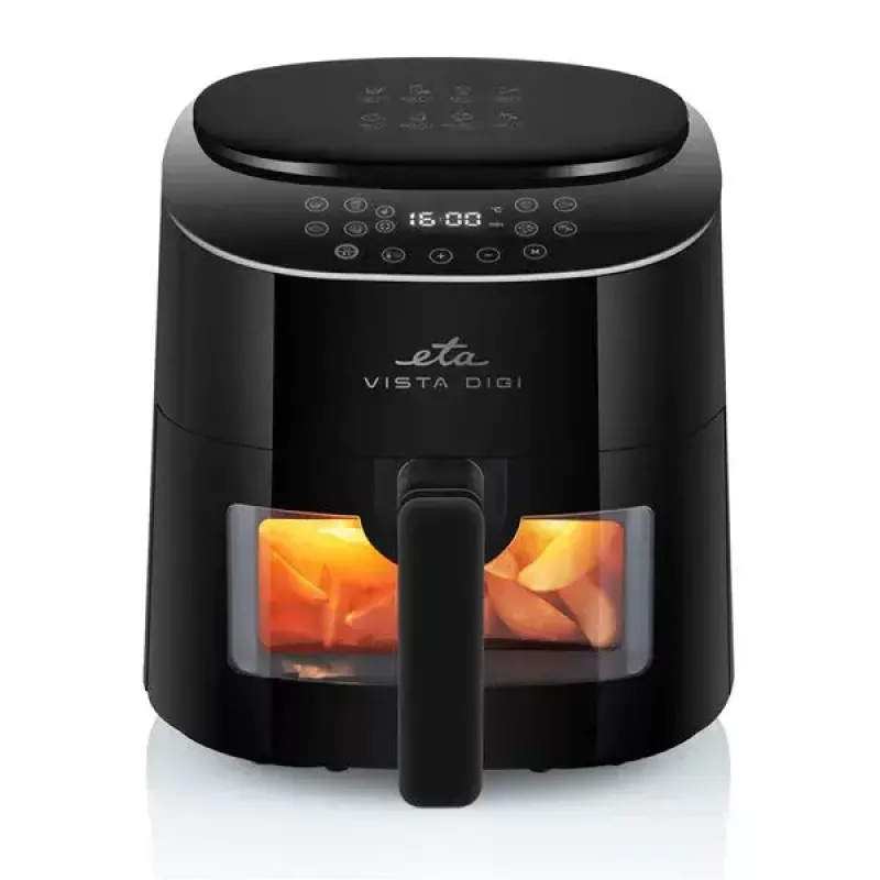 Fritadeira de ar quente Eta Vista Digi Single 4,3 l 1300 W Preto