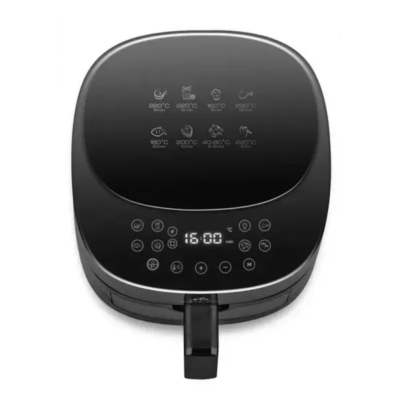 Fritadeira de ar quente Eta Vista Digi Single 4,3 l 1300 W Preto