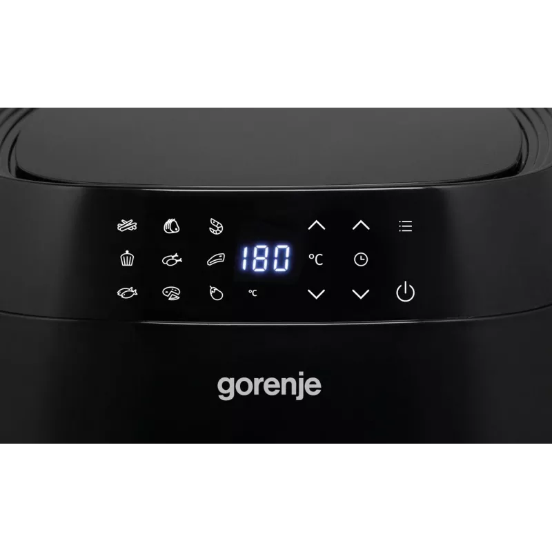 Fritadeira de ar Gorenje AF1409DB, 3,5 L, 1400 W, preta