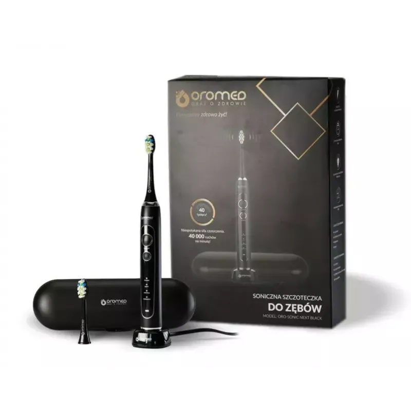 Escova de dentes ORO-MED Oro-Sonic Next Preto