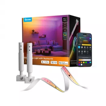 Fita LED Govee H61B8, Wi-Fi 2,4 GHz e Bluetooth, 350 lm/m