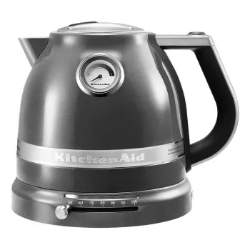 Chaleira elétrica KITCHENAID 5KEK1522EMS — 1,5 L, 2400 W, aço inoxidável, 7 definições de temperatura