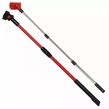 Utensílio de limpeza de janelas Einhell BRILLIANTO 1200 mm preto vermelho