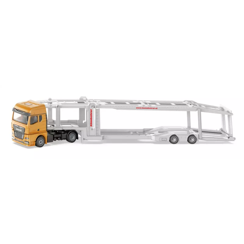 Siku MAN Autotransporter porta-automóveis modelo pré-montado 1:50