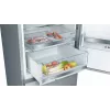 Bosch Serie 6 KGE39AICA frigorífico combinado, de instalação livre, 343 l (249 l + 94 l), 201 cm, classe energética C, aço inoxidável