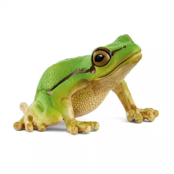 schleich WILD LIFE rã verde europeia, 3 ano(s), floresta, animais selvagens/brinquedo de aventura, multicolor