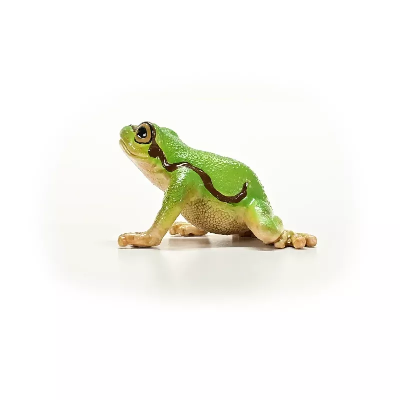 schleich WILD LIFE rã verde europeia, 3 ano(s), floresta, animais selvagens/brinquedo de aventura, multicolor