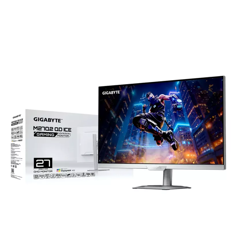 Monitor gaming GIGABYTE M27Q2 QD ICE QHD de 27
