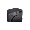 Máquina de lavar e secar LG V5WD95SLIMB carga frontal independente 5 kg 1200 rpm preto