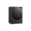 Máquina de lavar e secar LG V5WD95SLIMB carga frontal independente 5 kg 1200 rpm preto