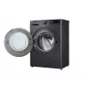 Máquina de lavar e secar LG V5WD95SLIMB carga frontal independente 5 kg 1200 rpm preto