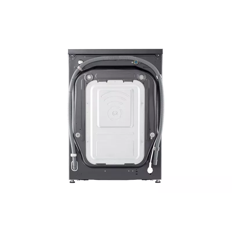Máquina de lavar e secar LG V5WD95SLIMB carga frontal independente 5 kg 1200 rpm preto