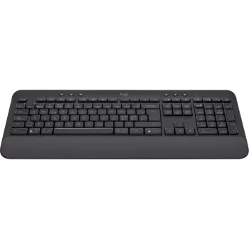 Teclado sem fios Logitech SIGNATURE K650 tamanho completo com apoio de pulsos