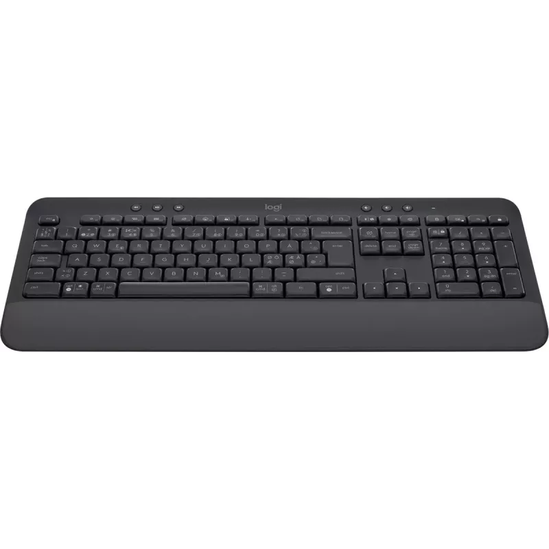 Teclado sem fios Logitech SIGNATURE K650 tamanho completo com apoio de pulsos