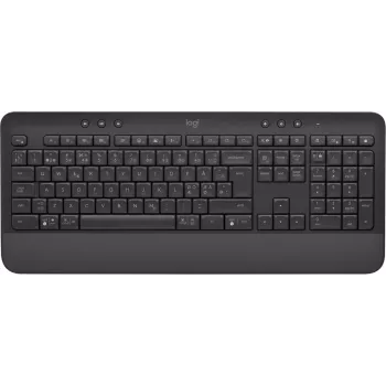 Teclado sem fios Logitech SIGNATURE K650 tamanho completo com apoio de pulsos