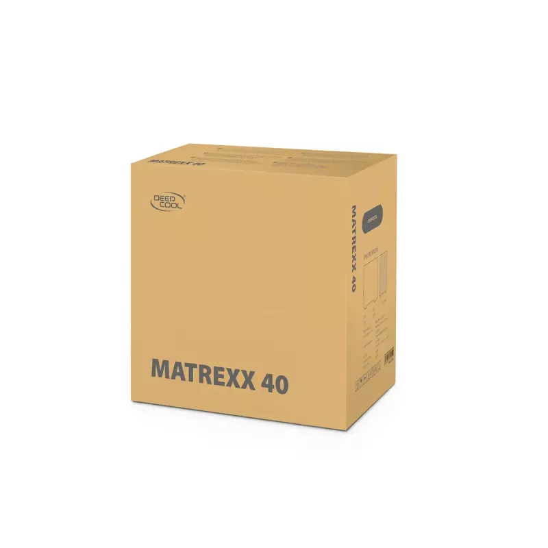 DeepCool MATREXX 40 3FS caixa Micro Tower mATX, preta