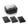 Máquina de sandes Tefal SW383D10 700 W preto, aço inoxidável