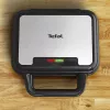 Máquina de sandes Tefal SW383D10 700 W preto, aço inoxidável